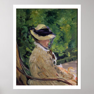 Manet   Madame Manet at Bellevue Poster