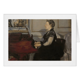 Manet Madame Manet at the Piano, 1868