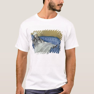 Manet Madame Manet on a Blue Sofa, 1874 T-Shirt