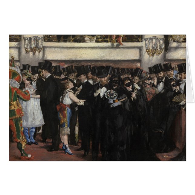 Manet | Masked Ball at the Opera, 1873 (Front Horizontal)