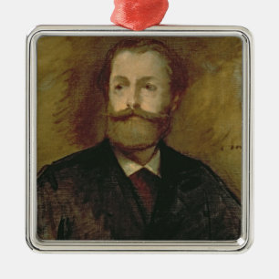 Manet   Portrait of Antonin Proust  c.1877-80 Metal Tree Decoration
