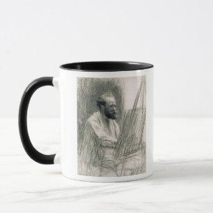 Manet Portrait of Edouard Manet at his Easel Mug