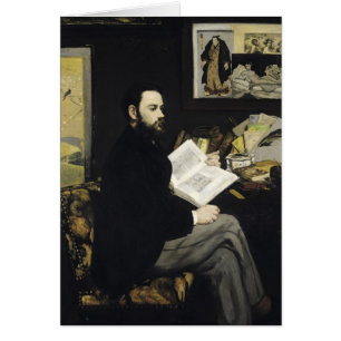 Manet Portrait of Emile Zola 1868