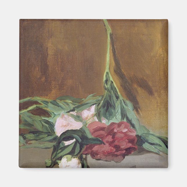 Manet | Stem of Peonies and Secateurs, c.1864 Magnet (Front)