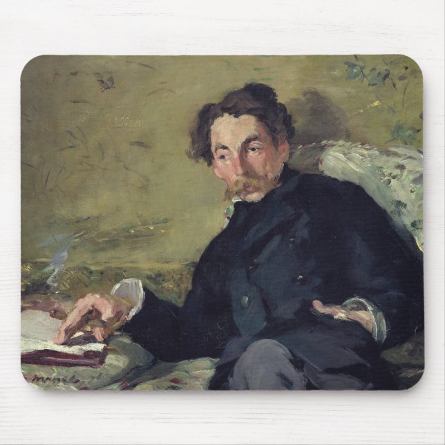Manet | Stephane Mallarme  1876 Mouse Pad (Front)