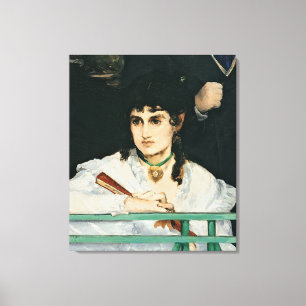 Manet The Balcony, detail, 1868-9 Canvas Print