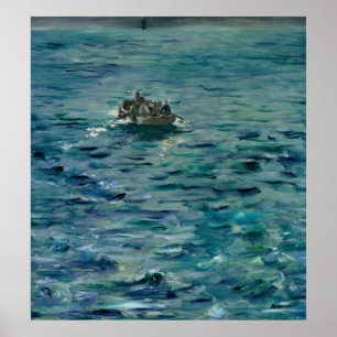 Manet The Escape of Henri de Rochefort Poster
