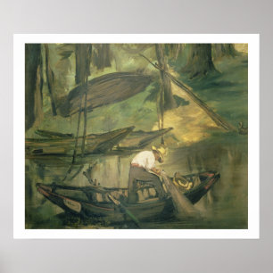 Manet The Fisherman, c.1861 Poster