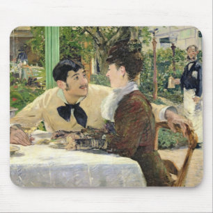 Manet The Garden of Pere Lathuille, 1879 Mouse Pad