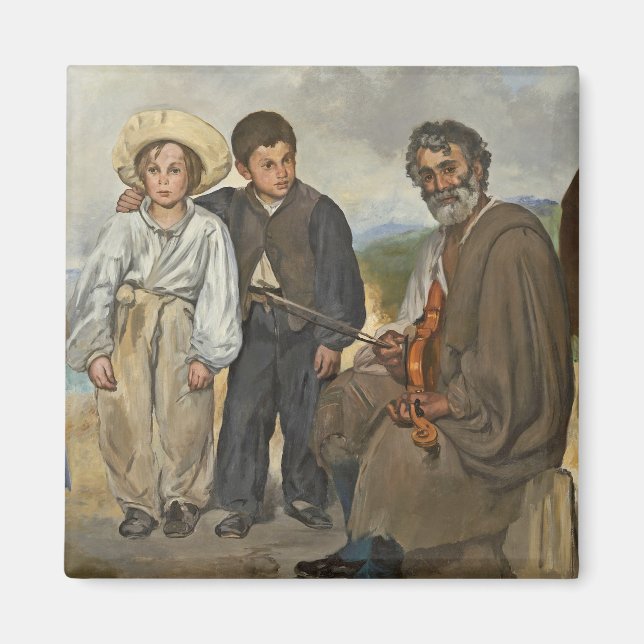 Manet | The Old Musician, 1862 Magnet (Front)