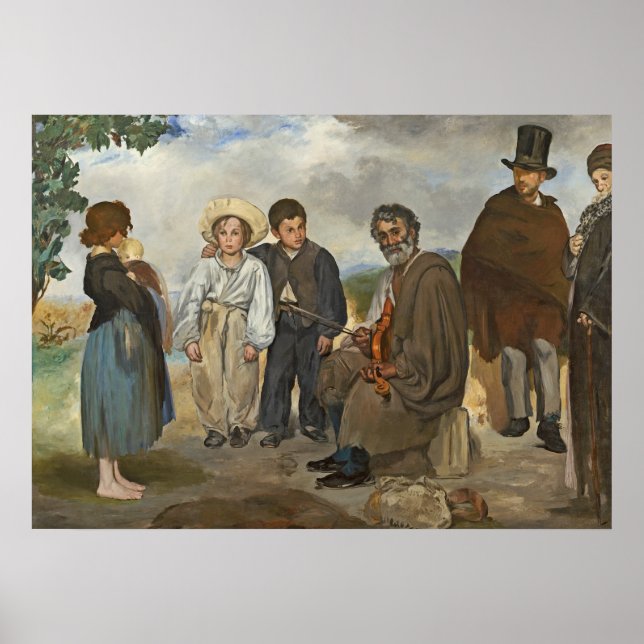 Manet | The Old Musician, 1862 Poster (Front)