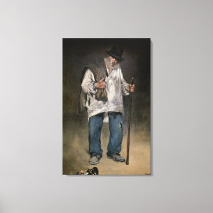 Manet   The Ragman, 1869 Canvas Print
