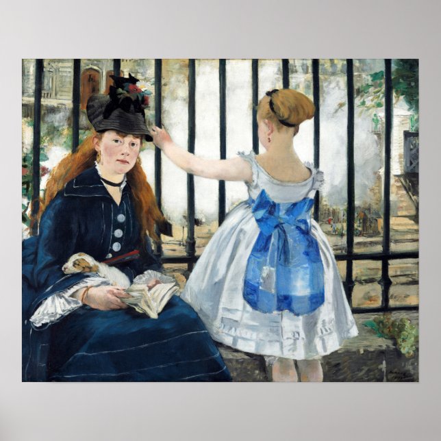 Manet The Railway Poster (Front)