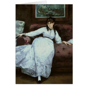 Manet The Rest, portrait of Berthe Morisot