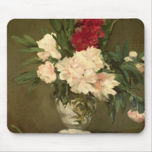 Manet Vase of Peonies on a Small Pedestal, 1864 Mouse Pad