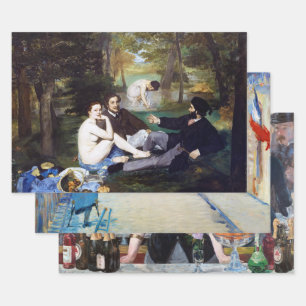 Manet Wrapping Paper Sheet