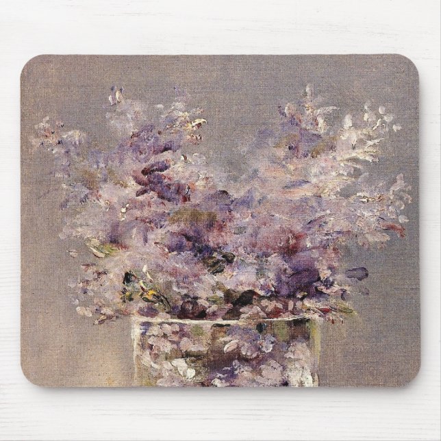 Manet's Lilacs in a Glass - Mousepad (Front)