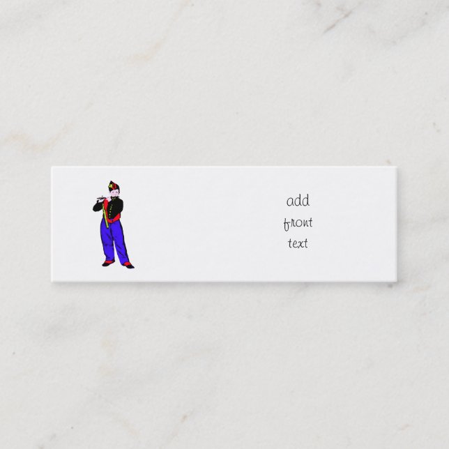 Manet's Little Flautist ala Mini Business Card (Front)