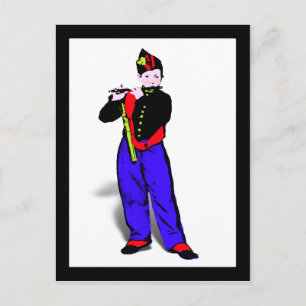 Manet's Little Flautist ala Postcard