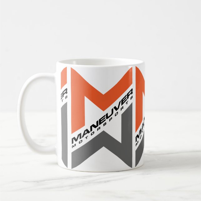 ManeuverMotorsports White Mug (Left)