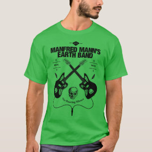 Manfred Manns Earth Bandz Guitar Vintage Logo T-Shirt