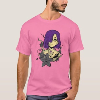 Manga - Alt Esthetic - Japanese Emo Anime Girl Pi T-Shirt