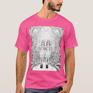Manga Anime Demon Girl Beauty Horror funny T-Shirt
