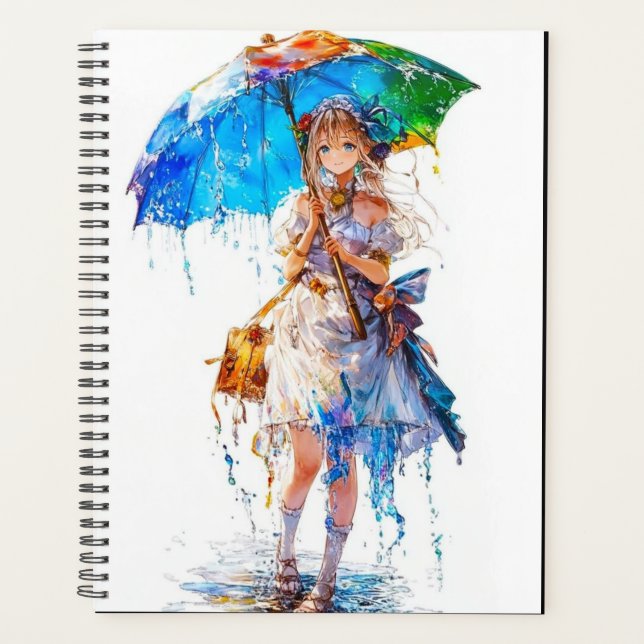 Manga Anime Notebook Planner (Front)