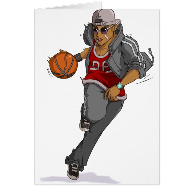 Manga Basketball player (Front)
