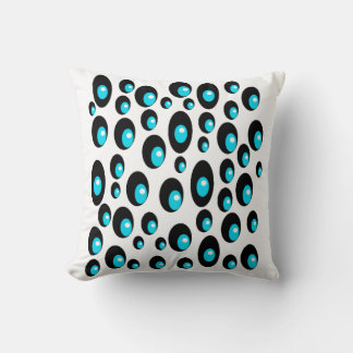 Manga cute punk-like eyes dotty style cushion