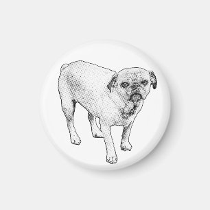 Manga Dog Magnet Spreads Dotted Good Vibes Daily