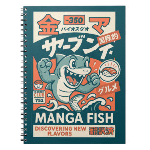 Manga Fish Notebook
