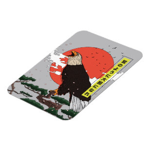 Manga Golden Eagle Magnet