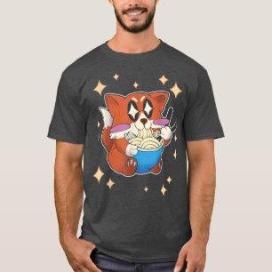Manga Graphic Japan Animal Cute Kawaii Japanese Ra T-Shirt