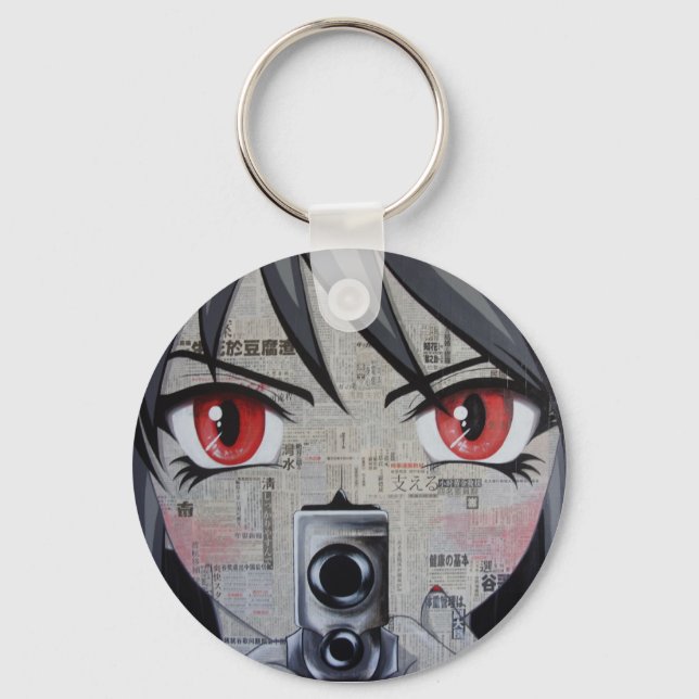 manga gun key ring (Front)