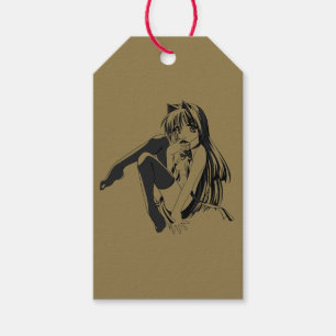 Manga, Neko Catgirl Furry Anime Loli Slave Gift Tags