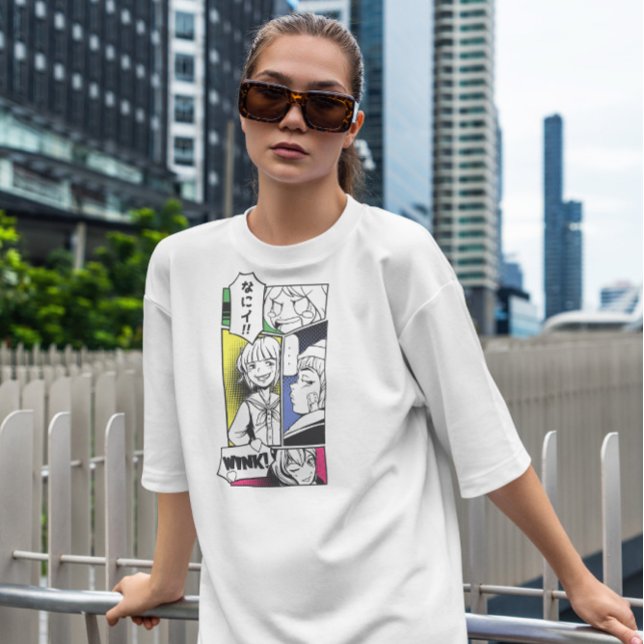 Manga Panels  T-Shirt (Creator Uploaded)