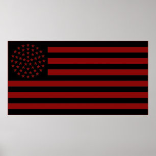 Manga Puerto Rico 51st state, customise colour Pos Poster