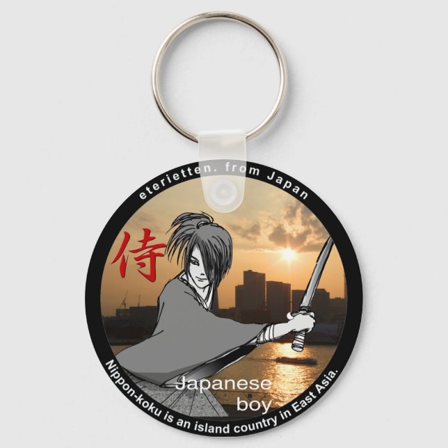 MANGA SAMURAI YOKOHAMA KEY RING (Front)