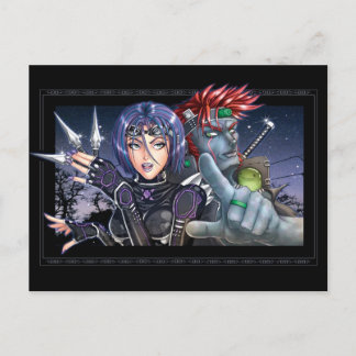 Manga Warriors Postcard