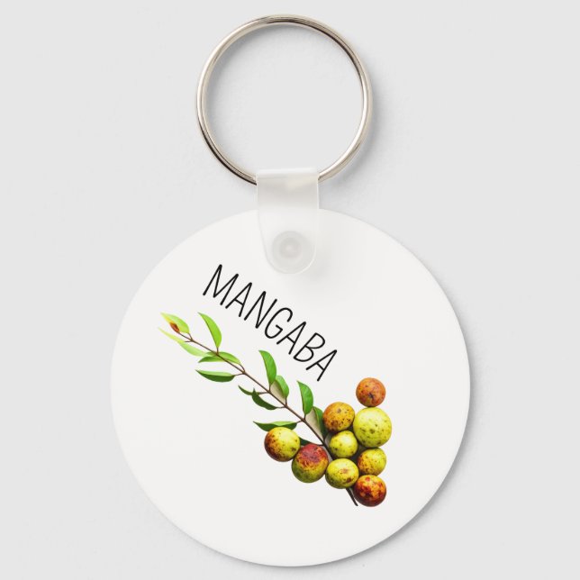 Mangaba Keychain: Brazilian Cerrado Key Ring (Front)