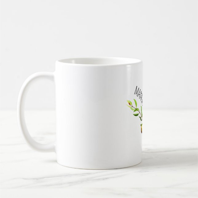 Mangaba Mug: Brazilian Cerrado Coffee Mug (Left)
