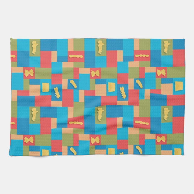 Mangia Moderna Tea Towel (Horizontal)