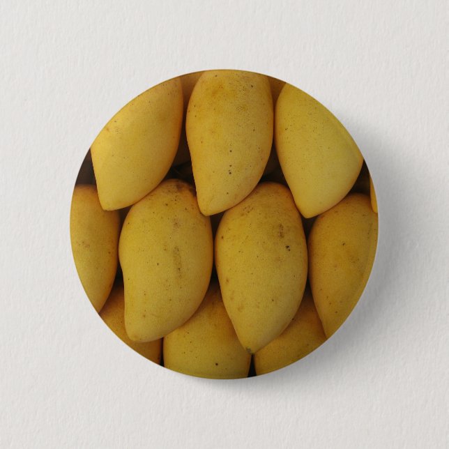 Mango 6 Cm Round Badge (Front)