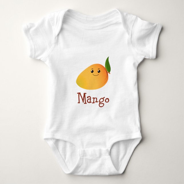 Mango Baby Bodysuit (Front)