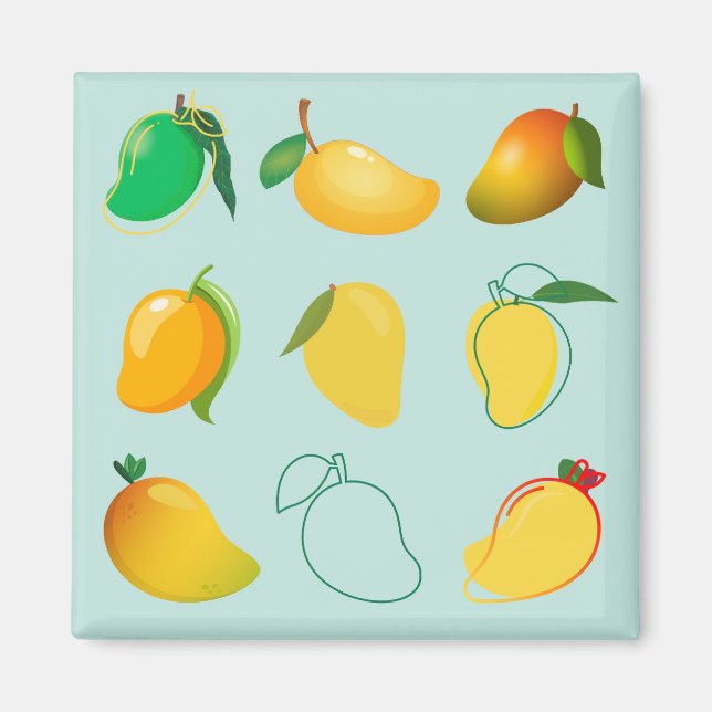  Mango Fresh Magnet (Front)
