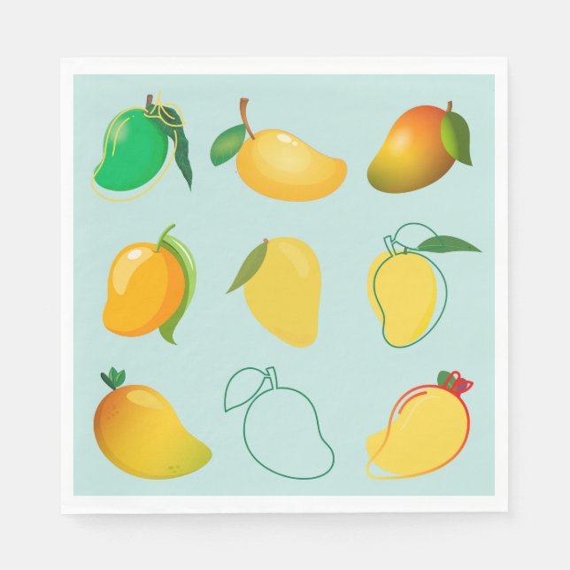 Mango Fresh Napkin (Front)