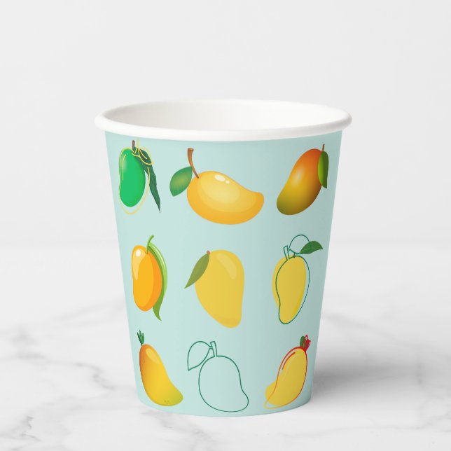 Mango Fresh Paper Cups (Front)