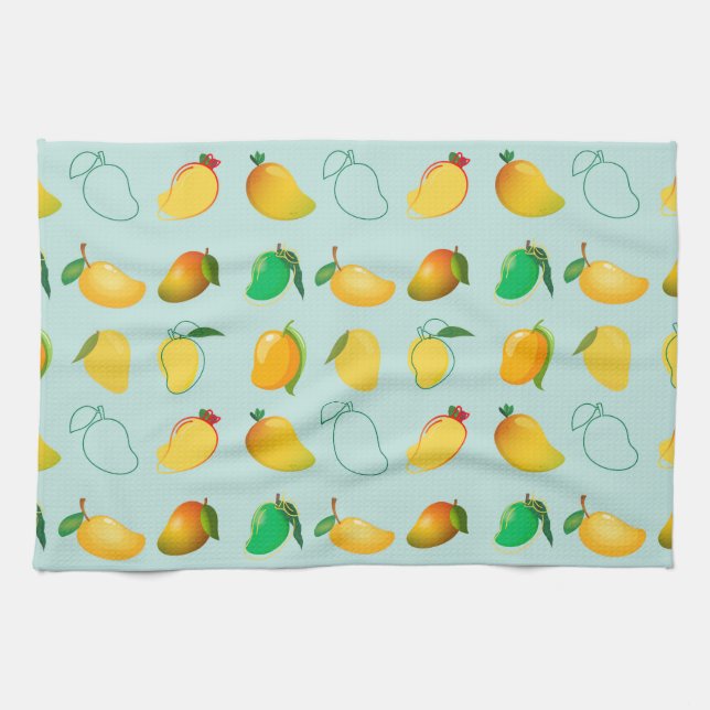  Mango Fresh Tea Towel (Horizontal)