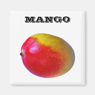 Mango - (Fridge Magnet Square)